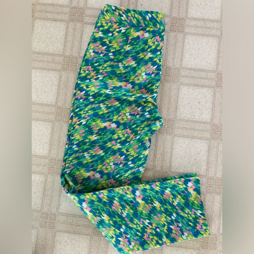 Boden Straight Leg Bistro Cropped Pants 6L - Picture 2 of 8